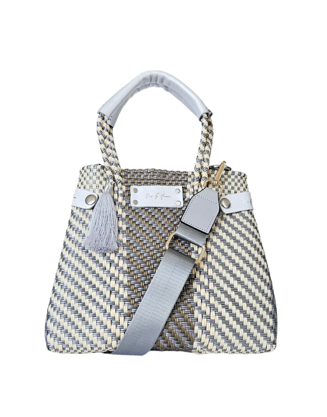 Mini Less Pollution Crossbody Bag - Silver (Sample)