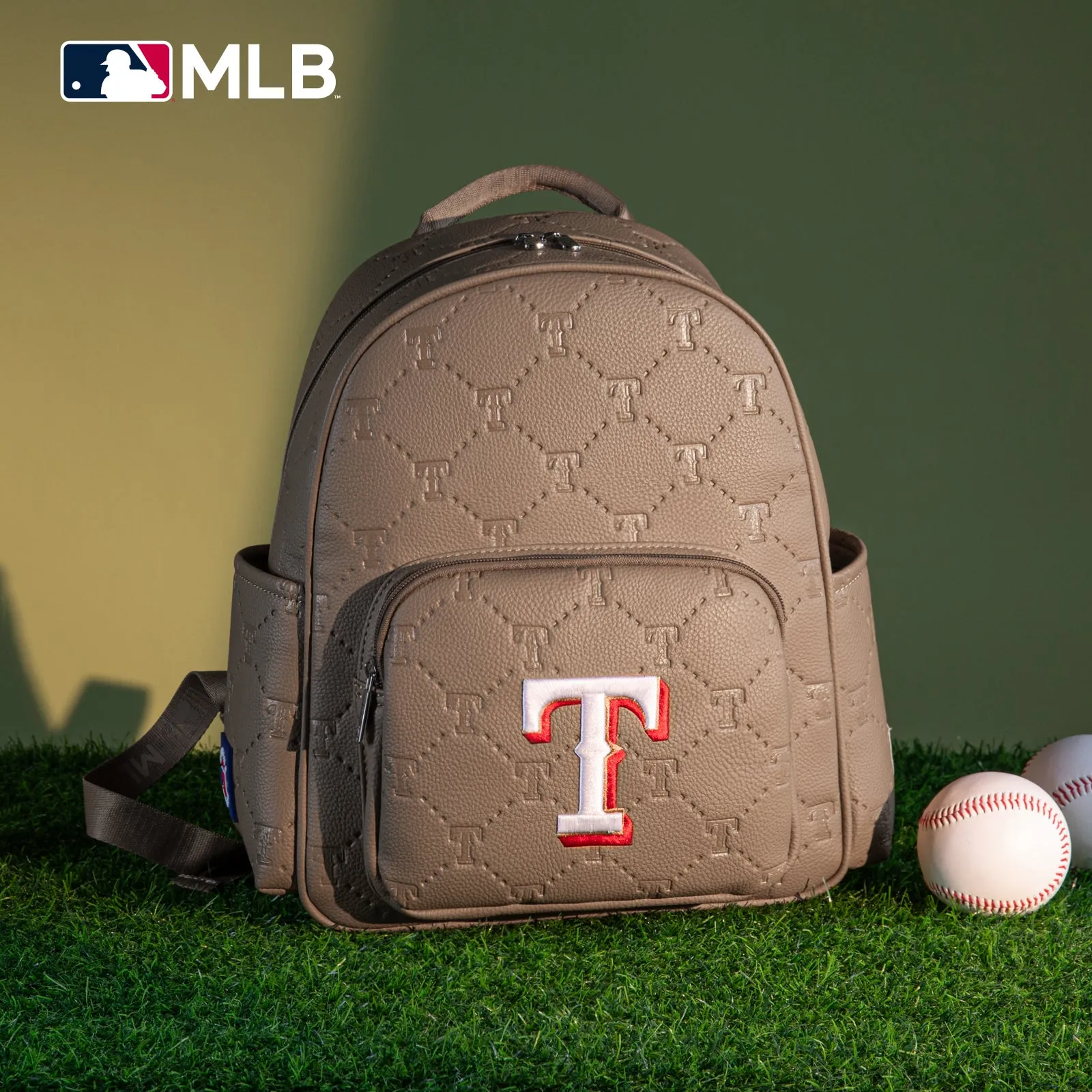 MLB-TX32-003  MLB Texas Rangers Team Backpack