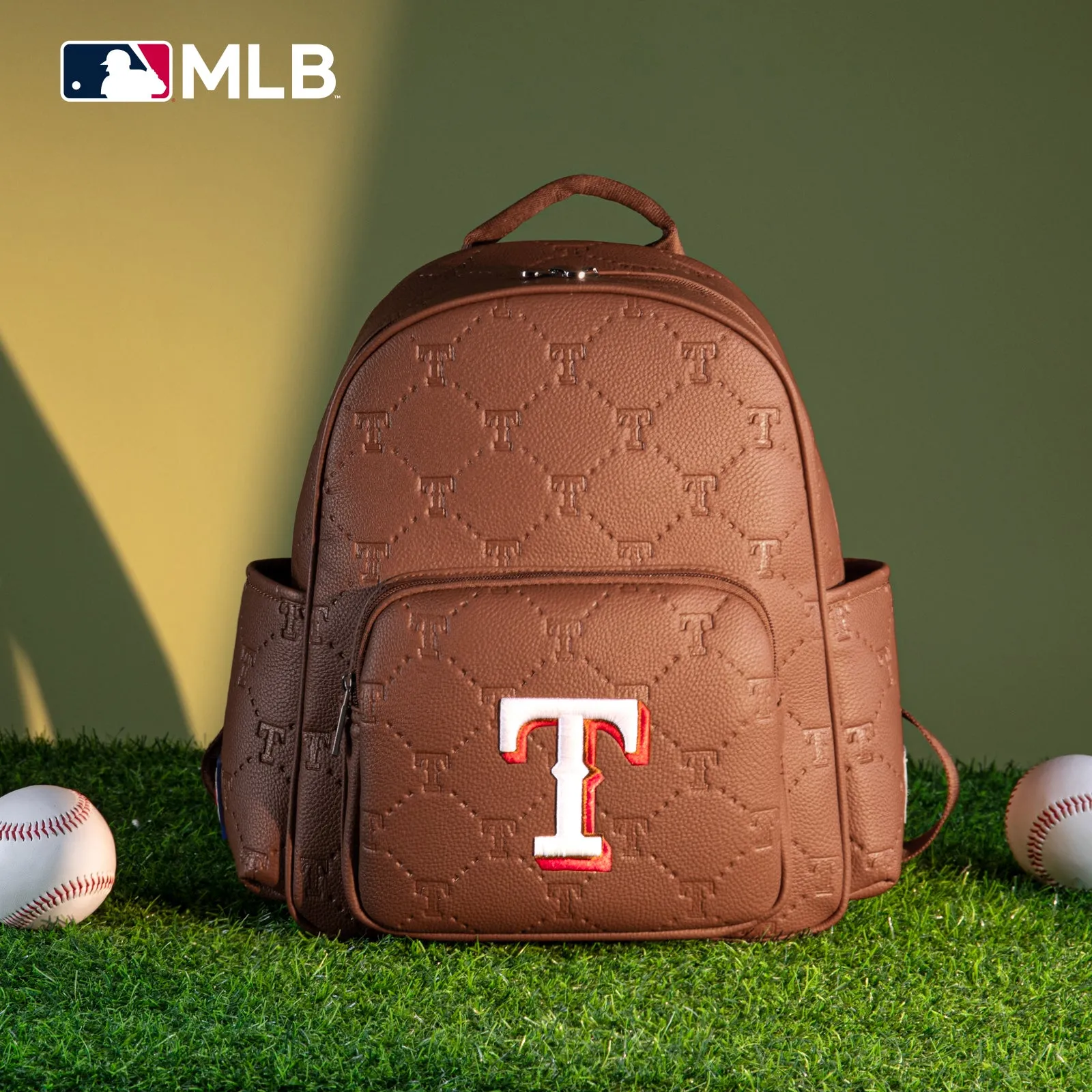 MLB-TX32-003  MLB Texas Rangers Team Backpack