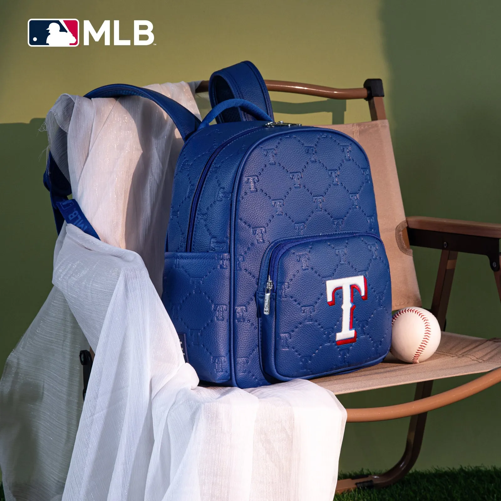 MLB-TX32-003  MLB Texas Rangers Team Backpack