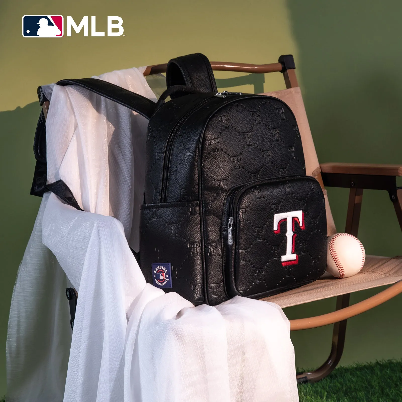 MLB-TX32-003  MLB Texas Rangers Team Backpack