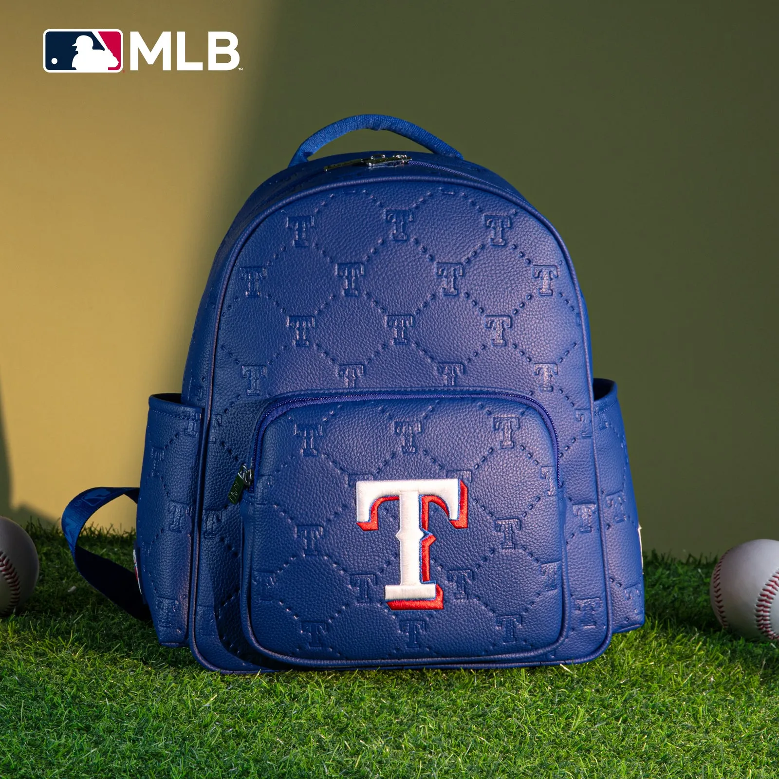 MLB-TX32-003  MLB Texas Rangers Team Backpack