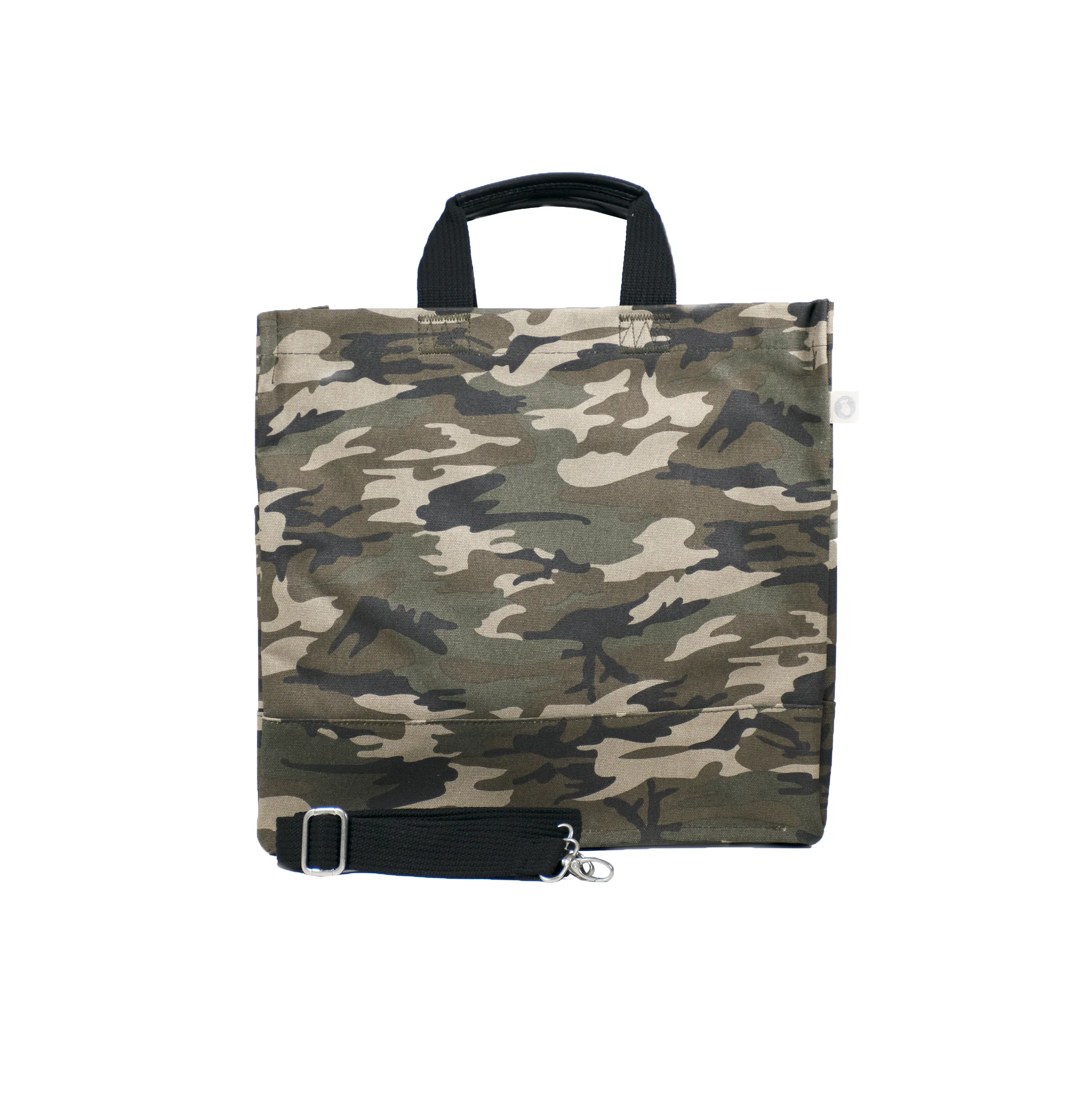 Monogram Stripe Green Camo North South Bag