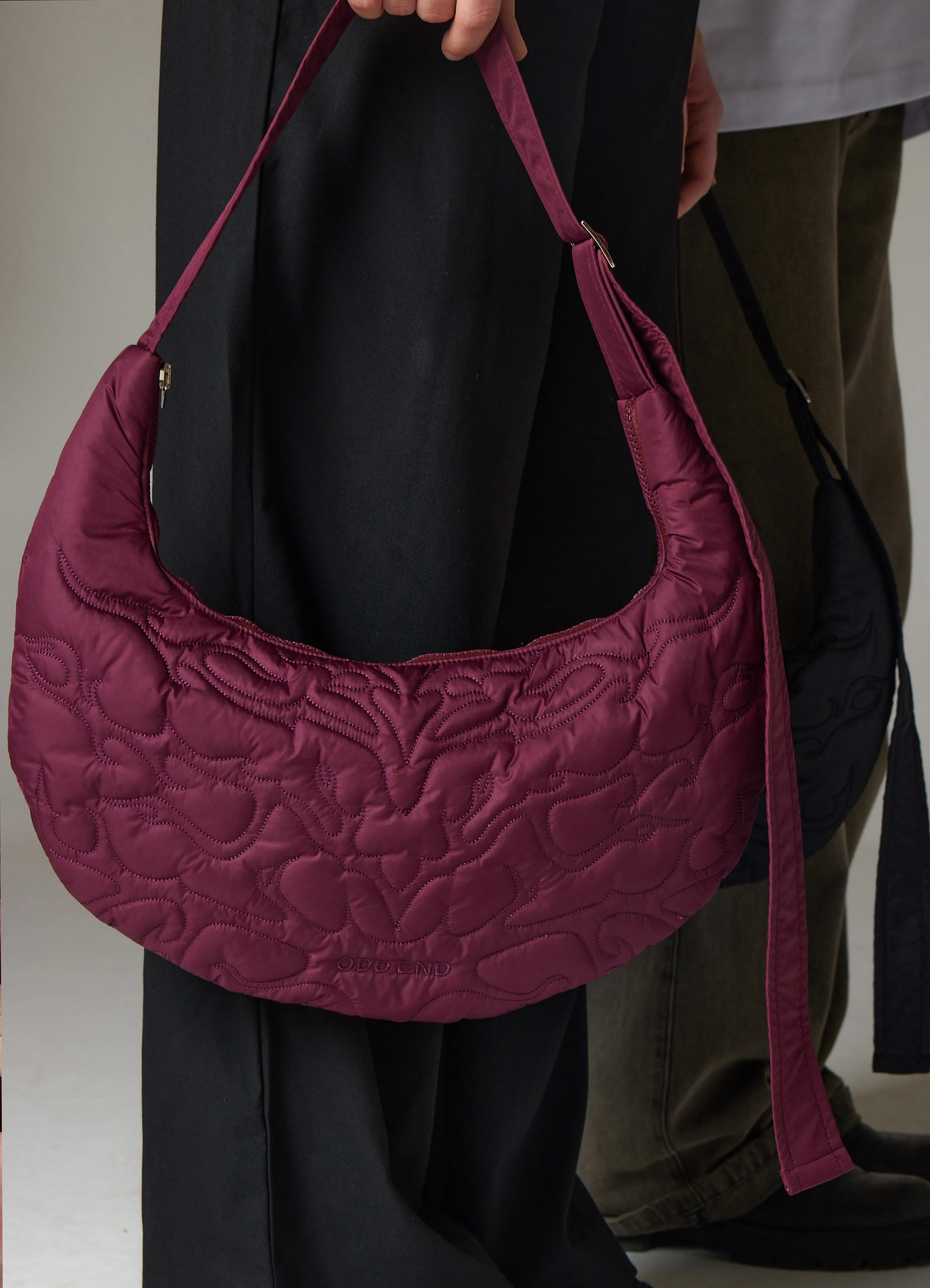 MOON BAG | BURGUNDY