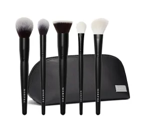 MORPHE 5 Piece FACE THE BEAT Brush Collection   Bag مجموعة فرش مكياج الوجه