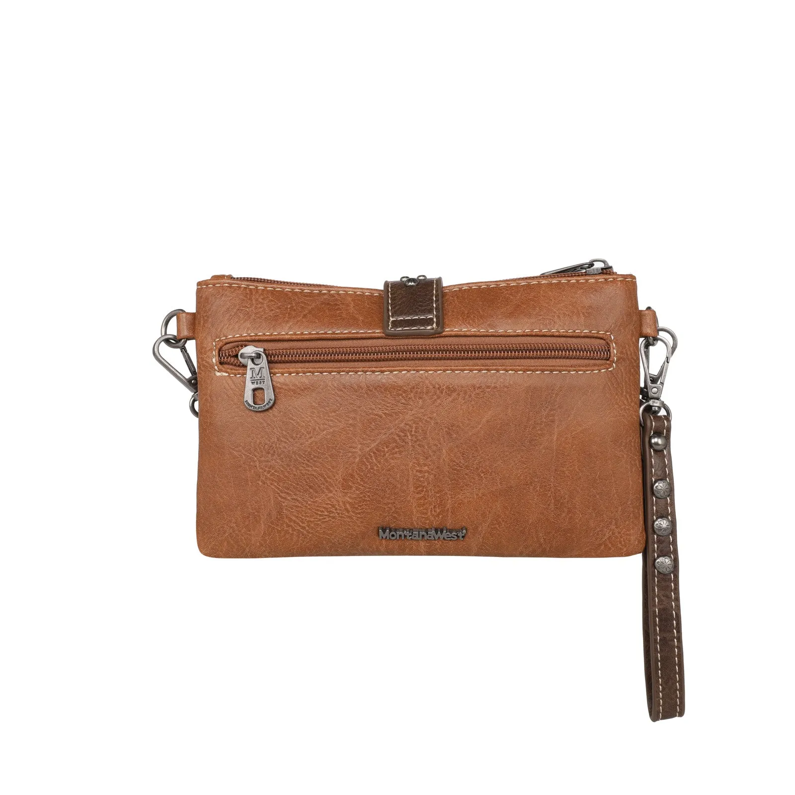 MW1209-181 Montana West Buckle Collection Clutch/Crossbody