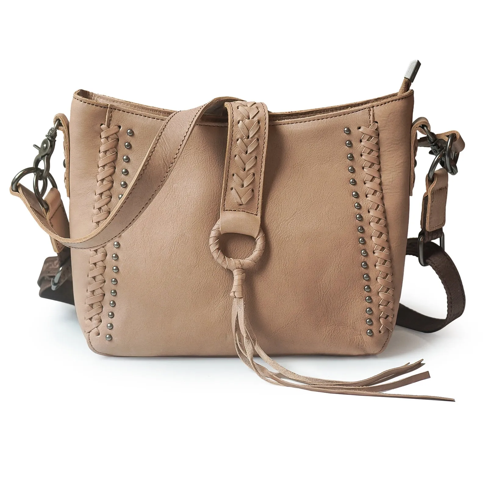 MWL-001 Montana West Genuine Leather Collection Hobo/Crossbody