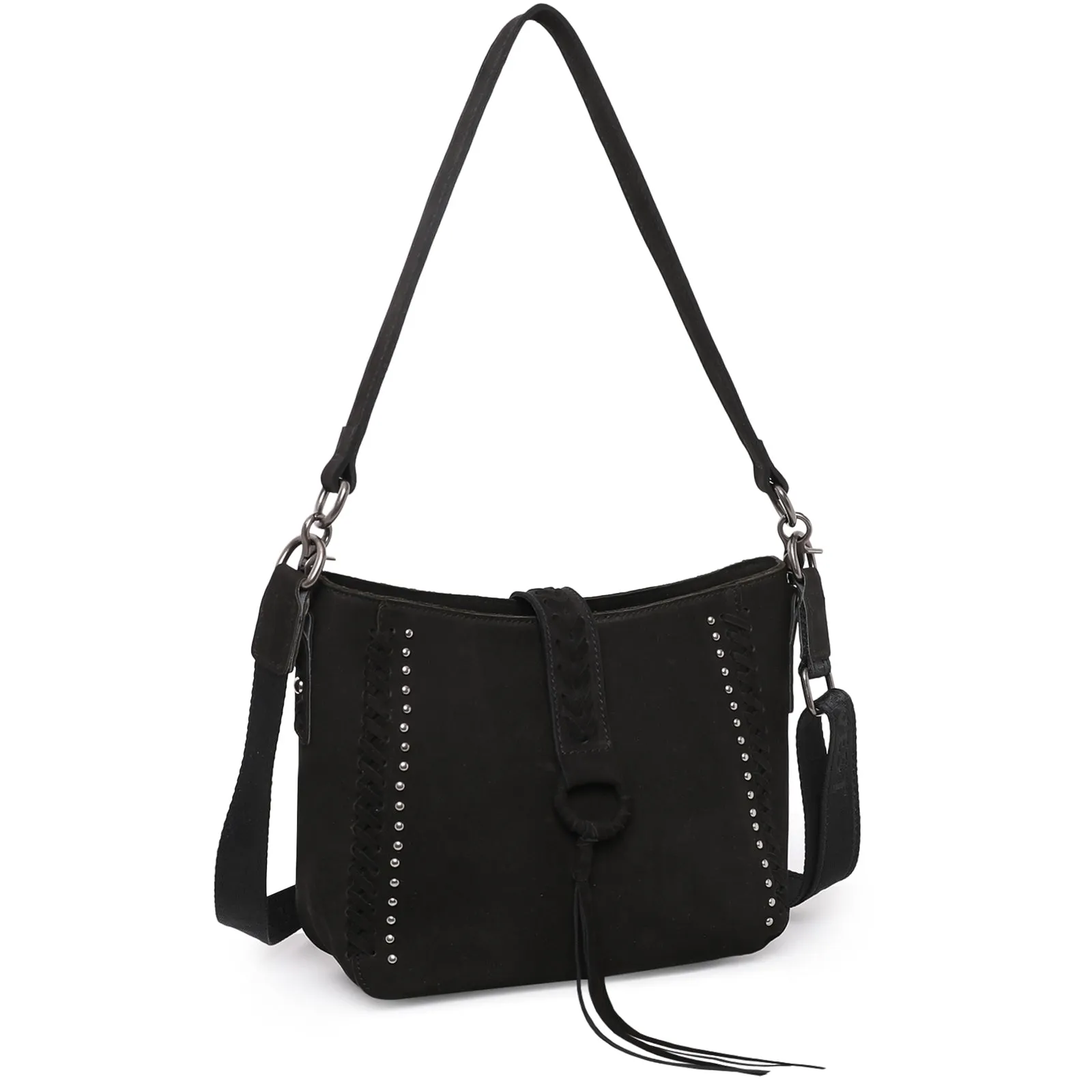 MWL-001 Montana West Genuine Leather Collection Hobo/Crossbody