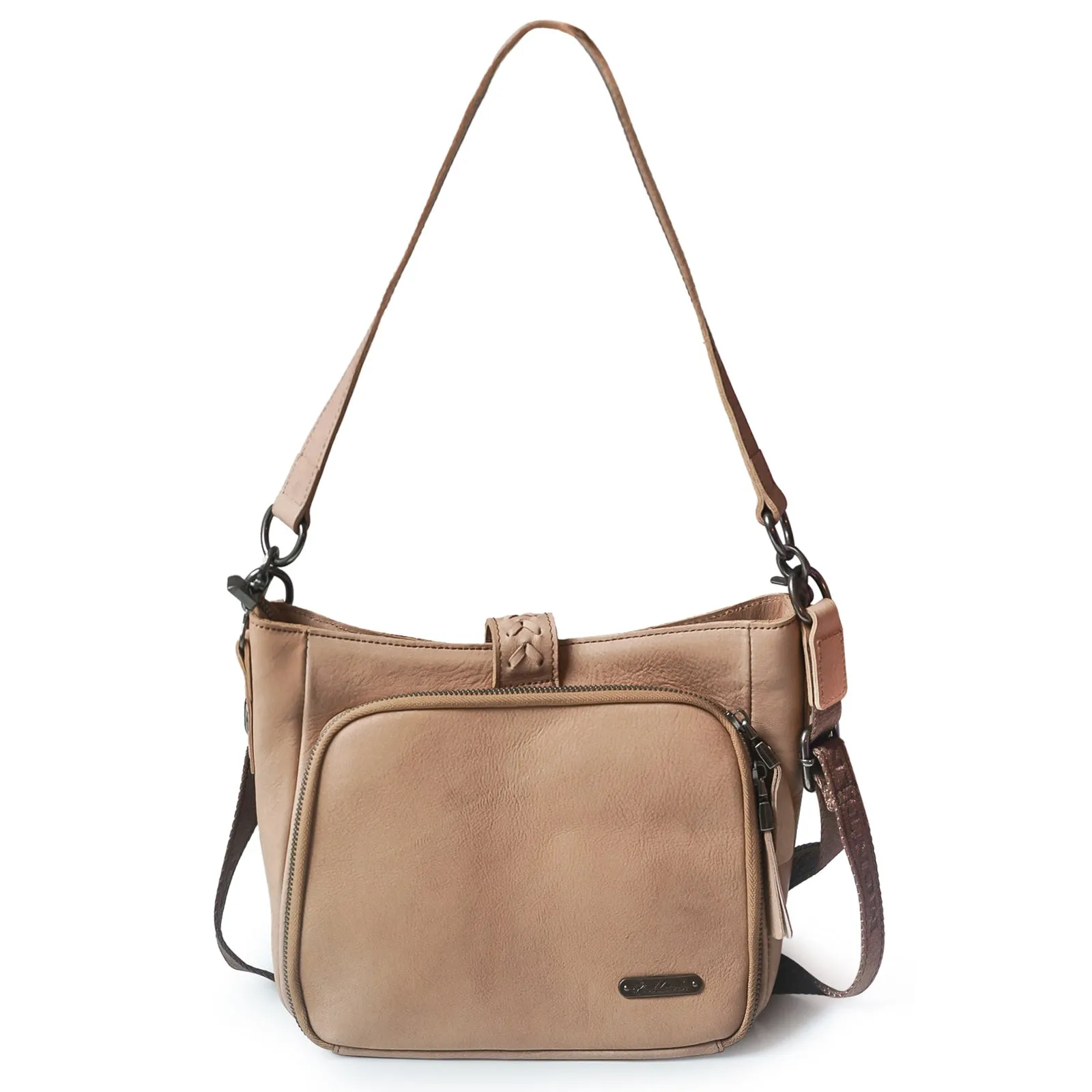 MWL-001 Montana West Genuine Leather Collection Hobo/Crossbody