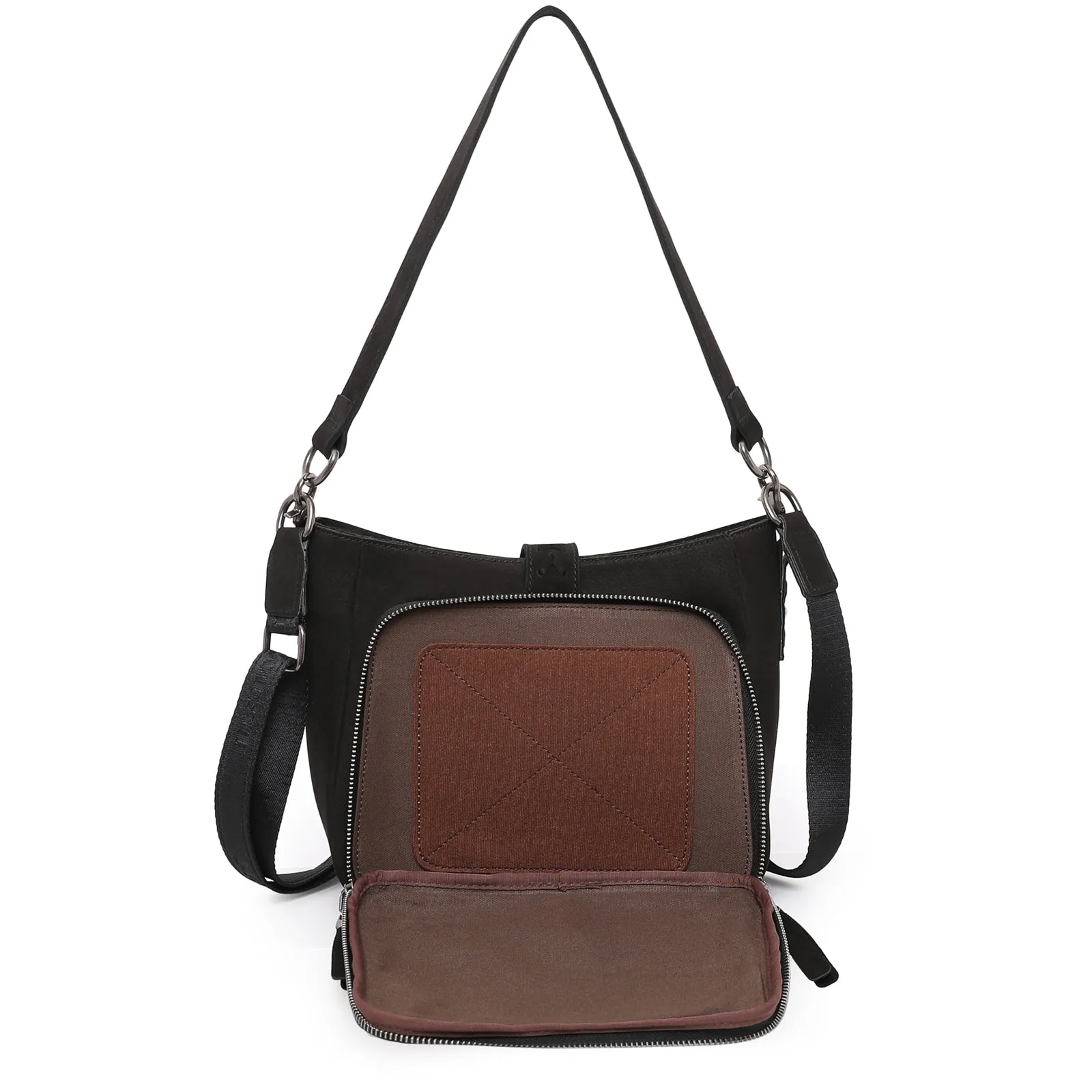 MWL-001 Montana West Genuine Leather Collection Hobo/Crossbody