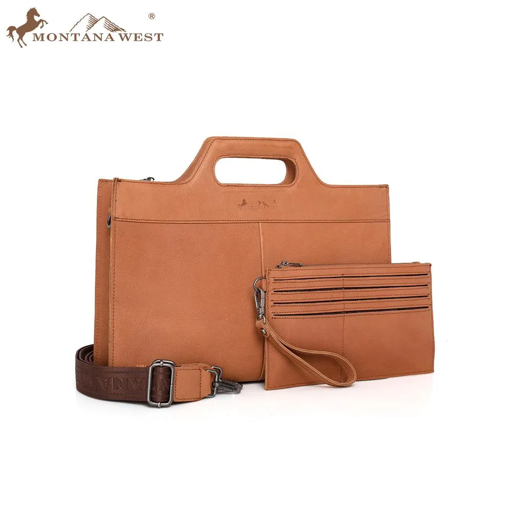 MWL-G014  Genuine Leather Laptop Case