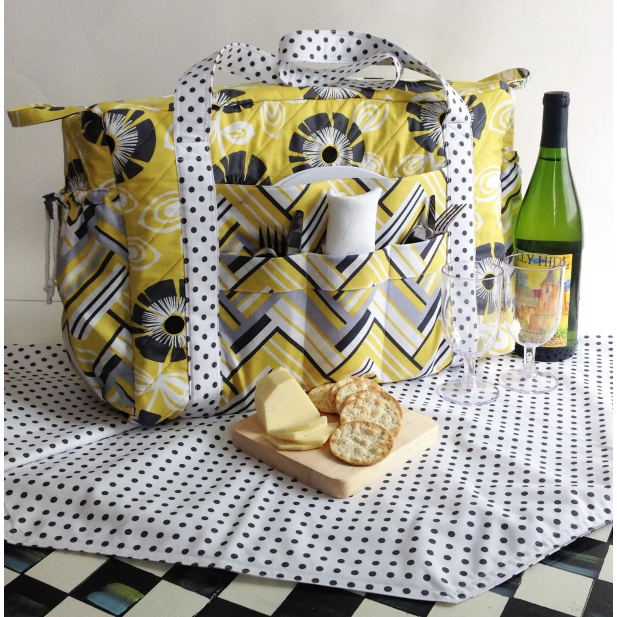 Napa Valley Picnic Tote BH-110e - Downloadable Pattern