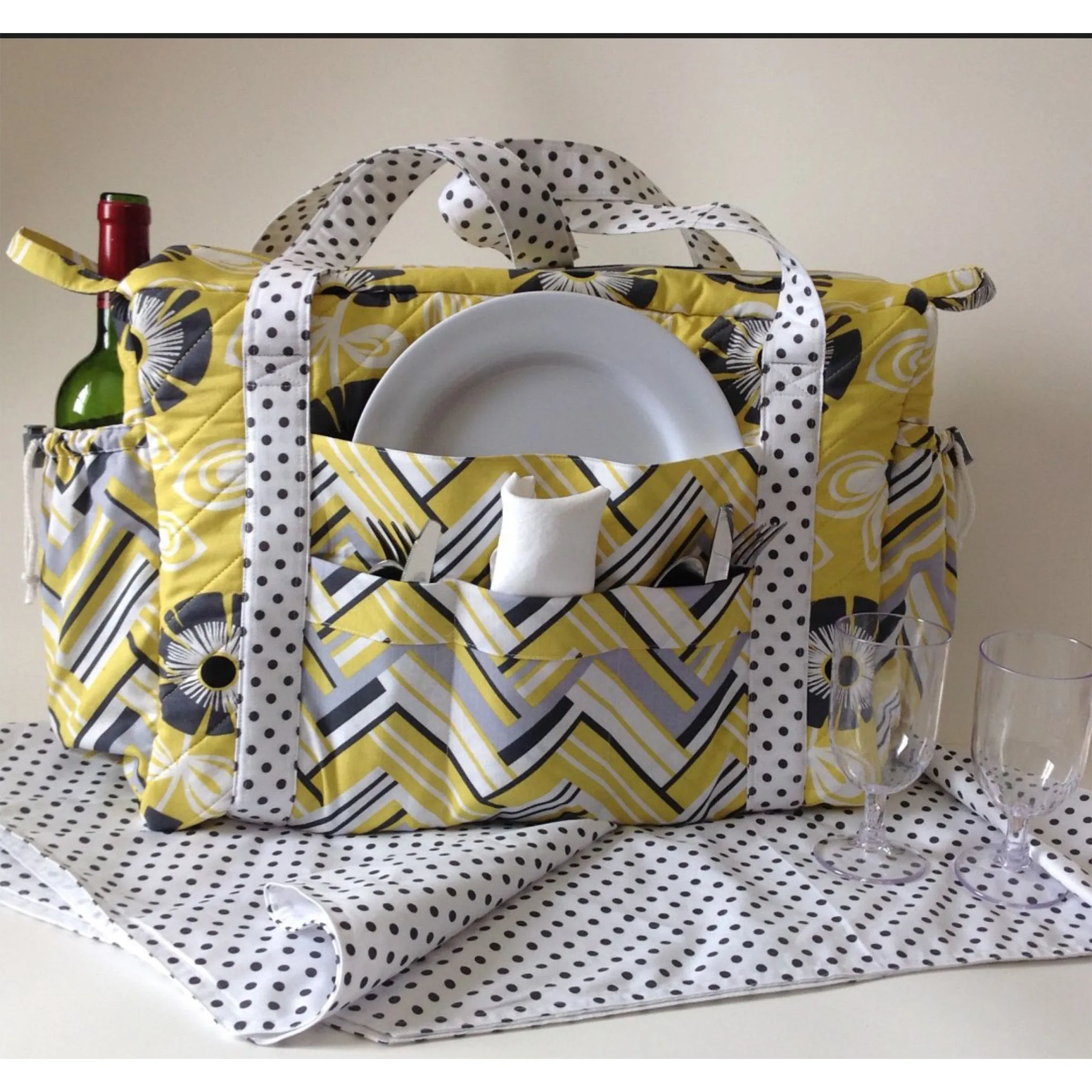 Napa Valley Picnic Tote BH-110e - Downloadable Pattern