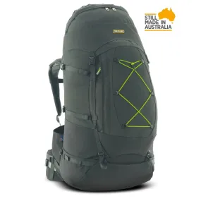 One Planet Tarkine 80L Hiking Backpack - Black/Black