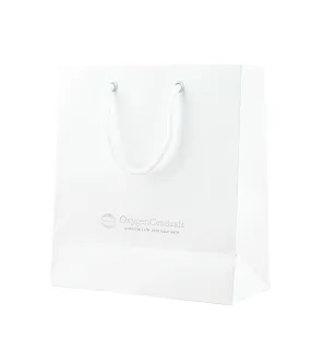 OxygenCeuticals White Shopping Bag (12ea)