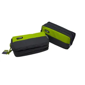 Pencil Case Triple Wax Green