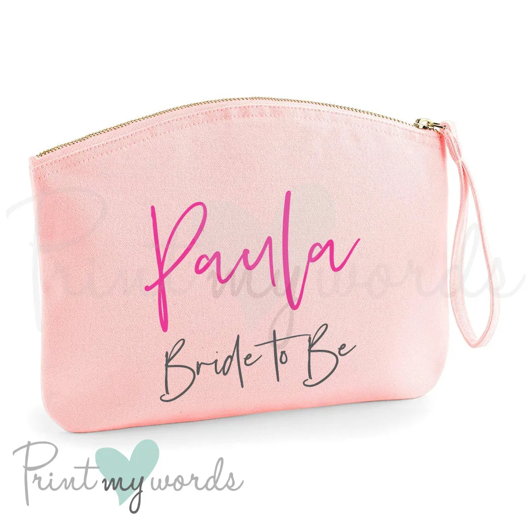 Personalised Hen Party Make Up Bag