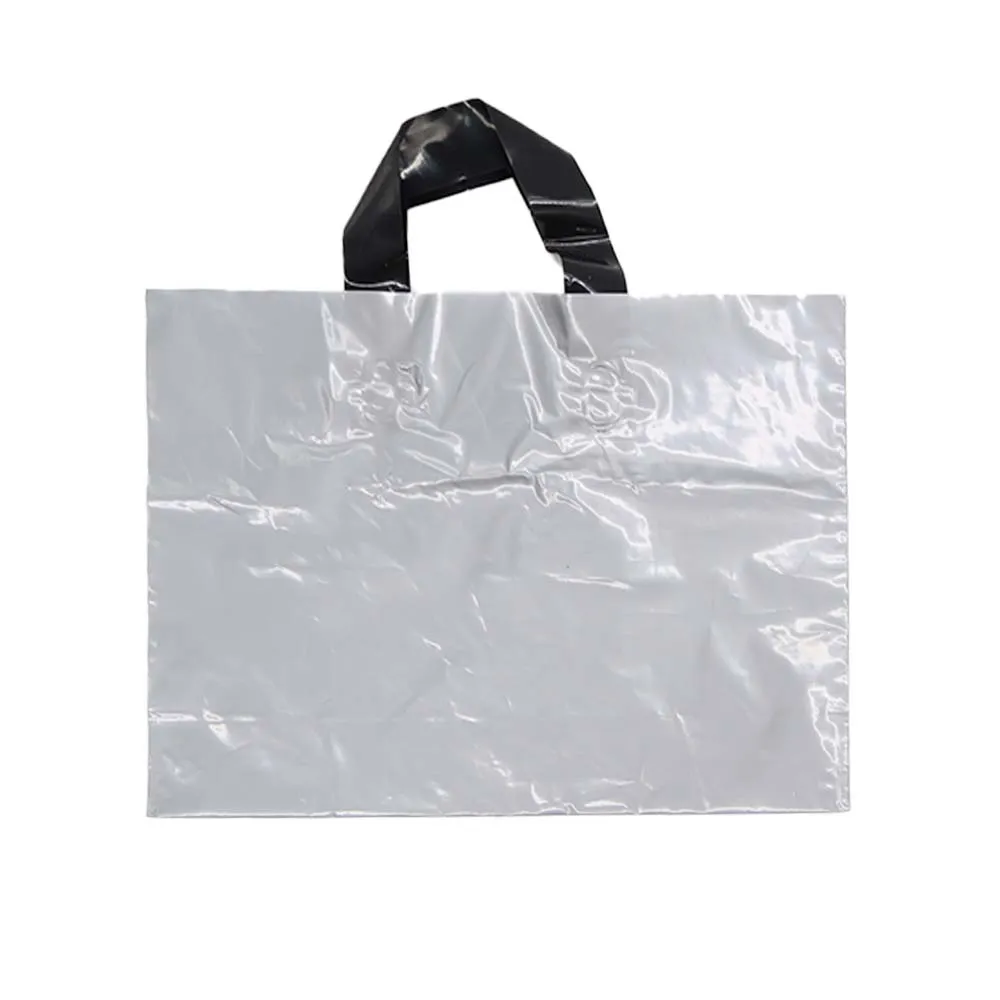 Plastic Boutique Shopping Bags 35x25cm 120mic