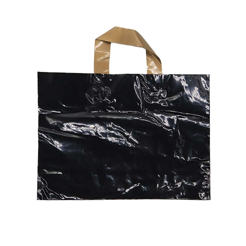 Plastic Boutique Shopping Bags 35x25cm 120mic