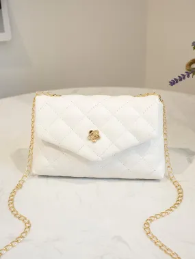 Quilted Chain Crossbody Bag