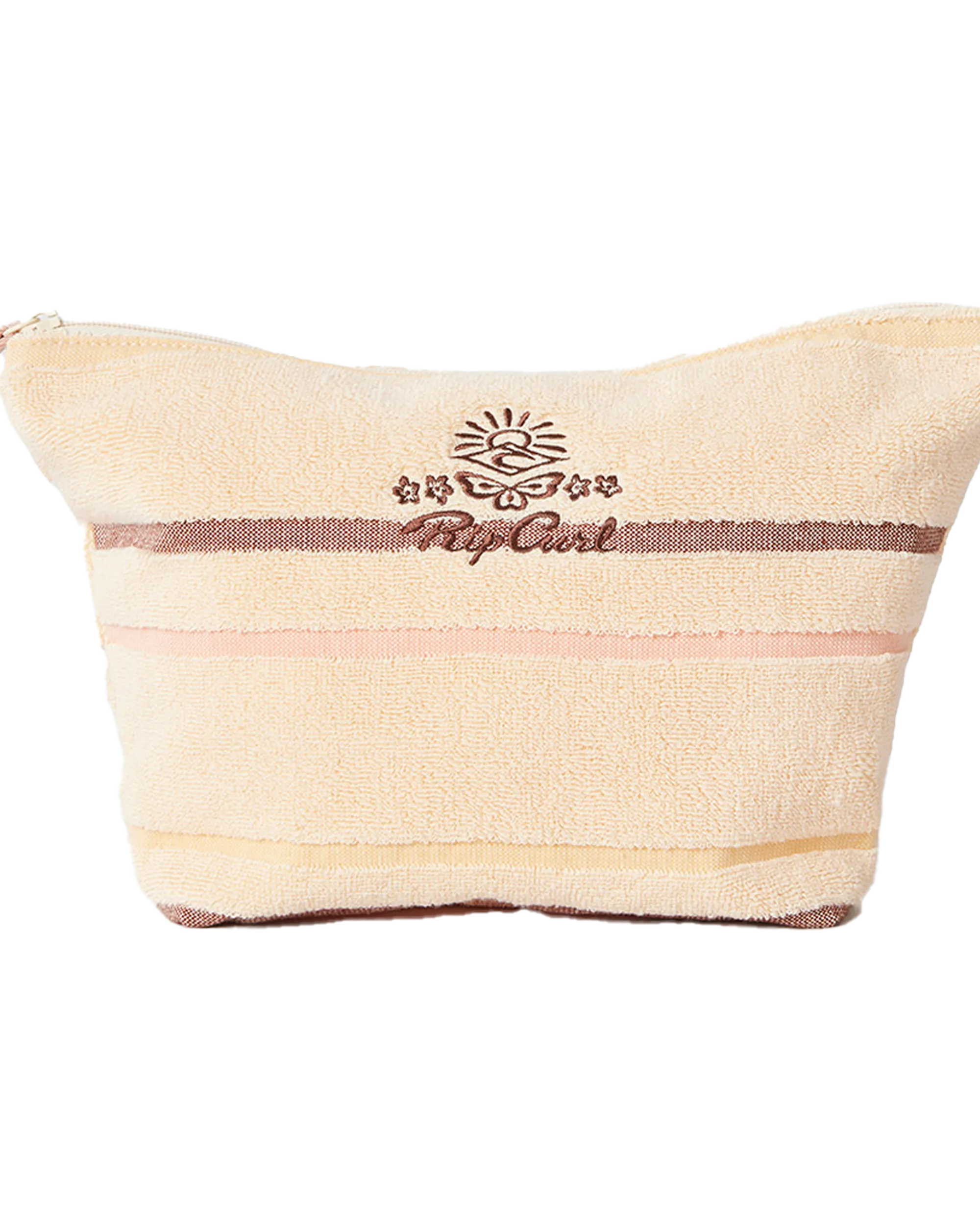 Revival Terry Make Up Bag in Peach