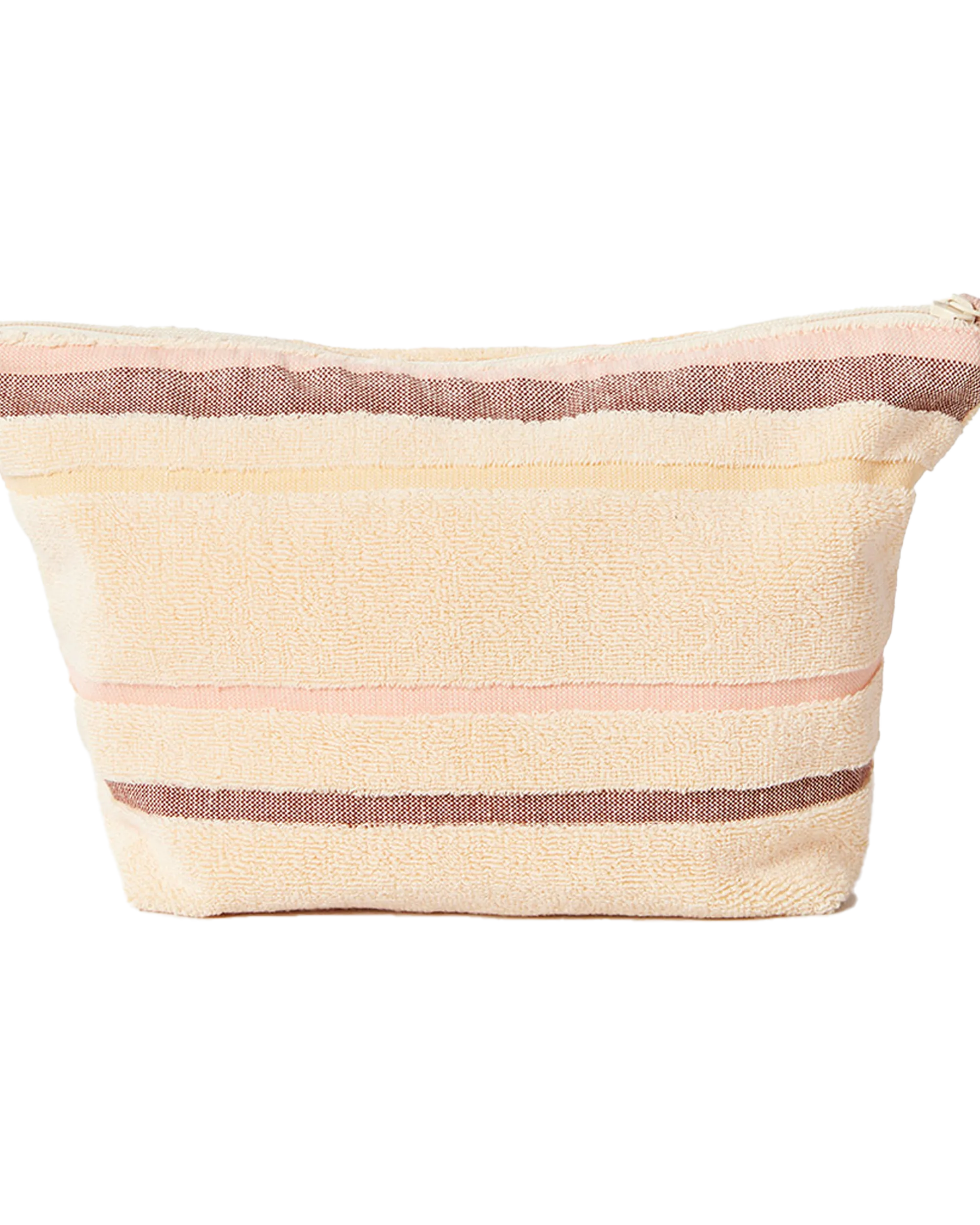 Revival Terry Make Up Bag in Peach