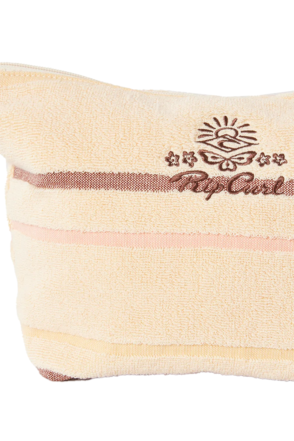 Revival Terry Make Up Bag in Peach