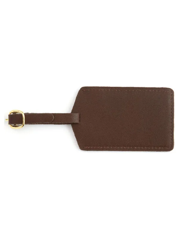 Royce New York Luggage Tag with Privacy Flap