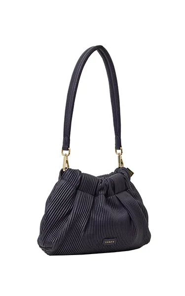 Saben Alexis Shoulder Bag Amethyst Pleat