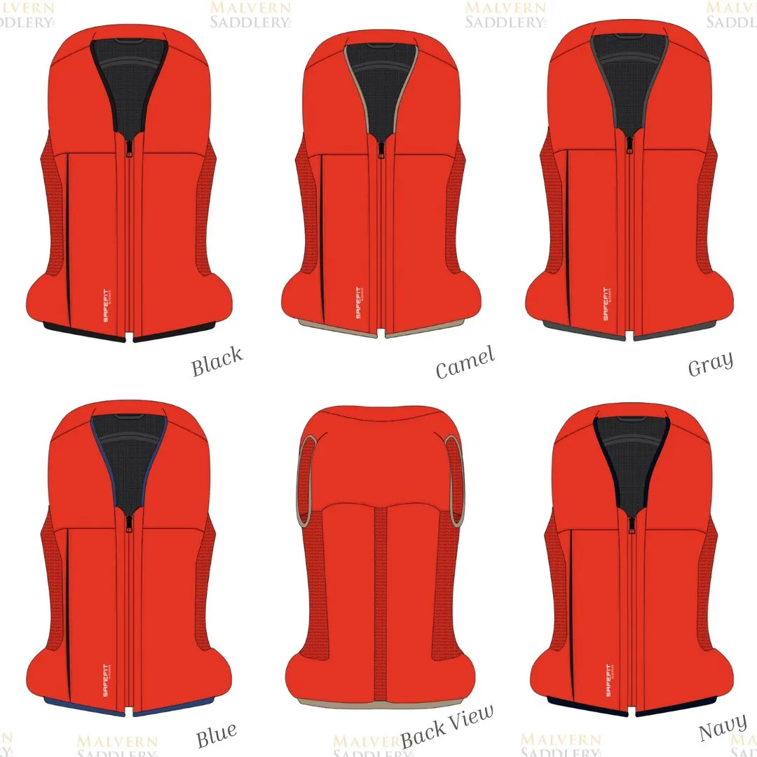 Safefit Airbag Vest - Red/Custom