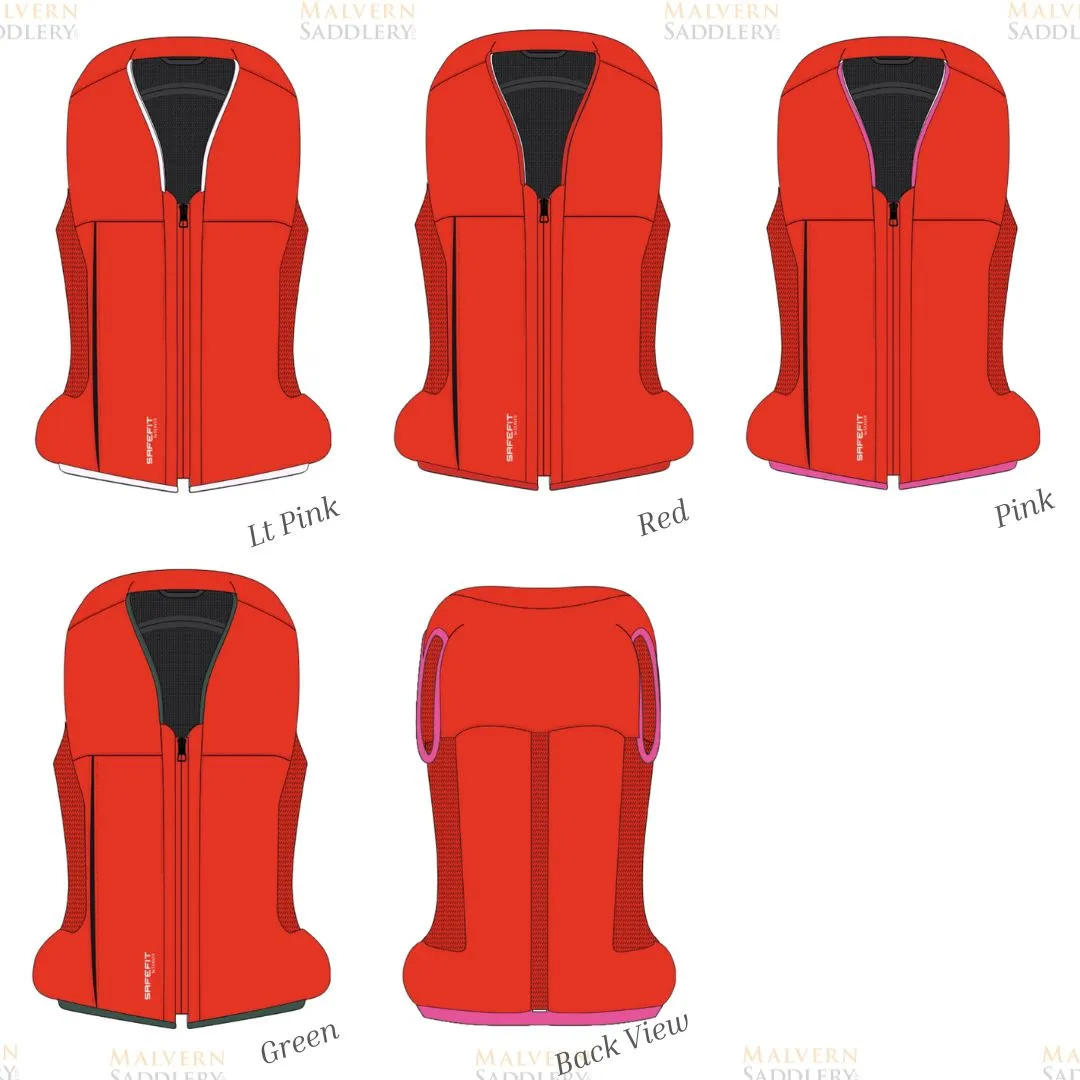 Safefit Airbag Vest - Red/Custom