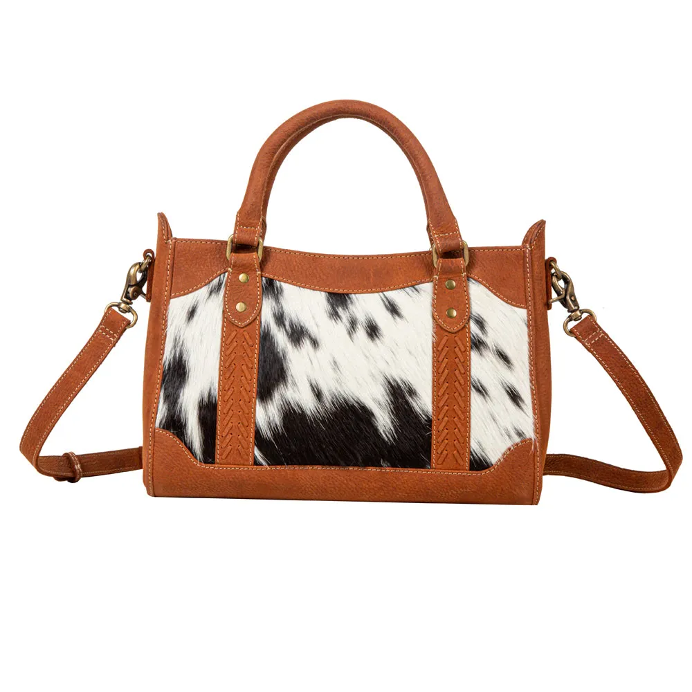 Samson Trails Accent Shoulder Leather Hairon Bag