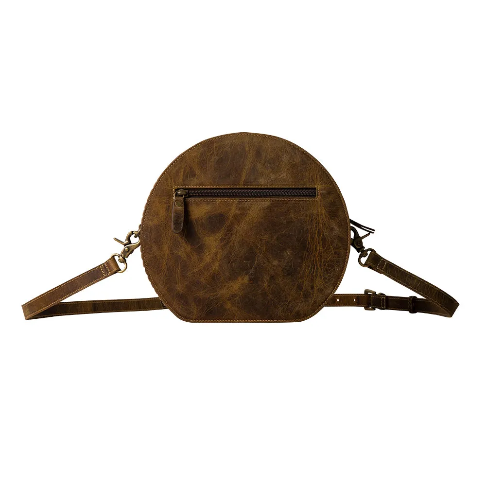 Sand Weaver Round Bag.