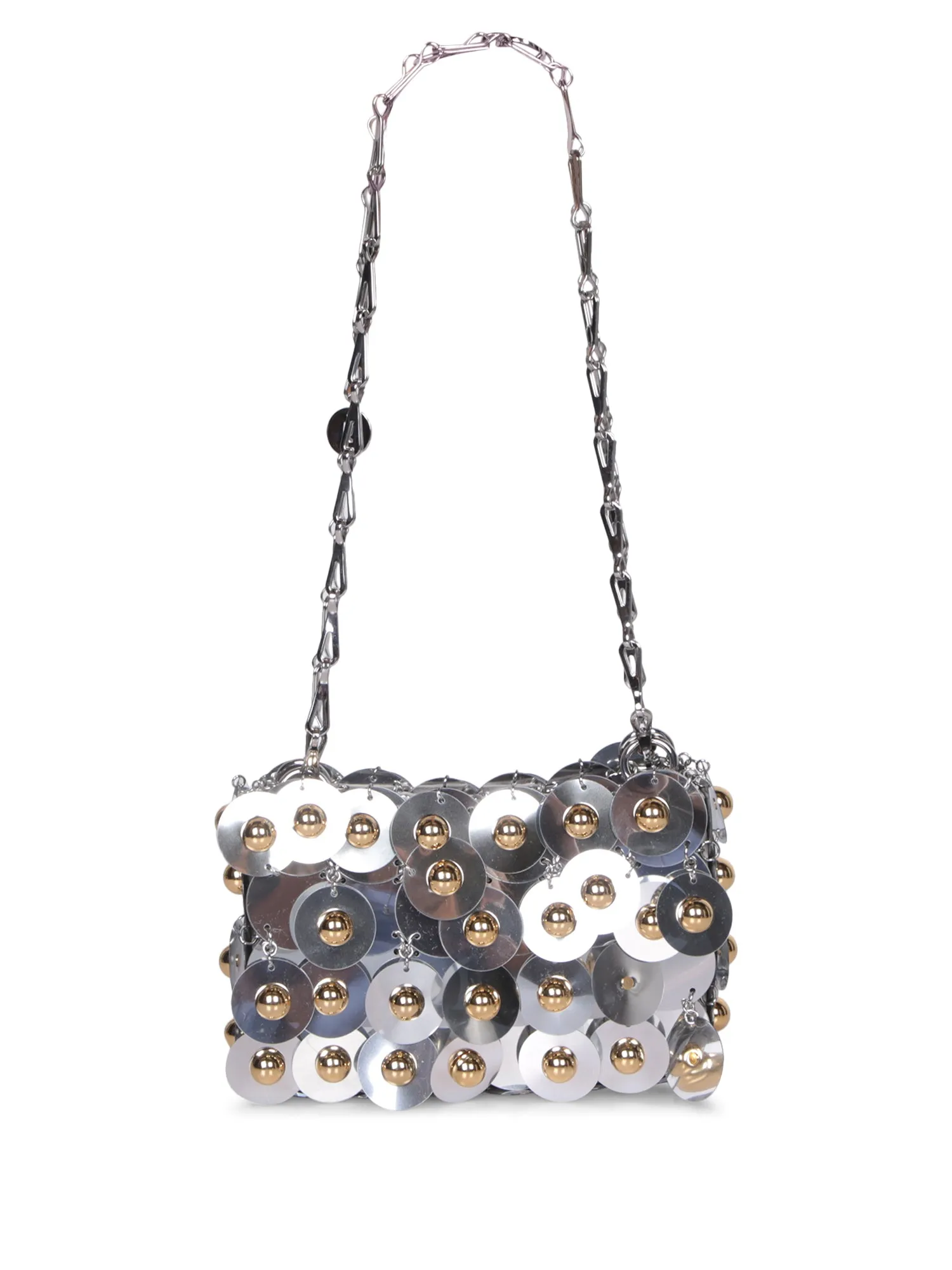 Silver Gold Sparkle Bowl Bag