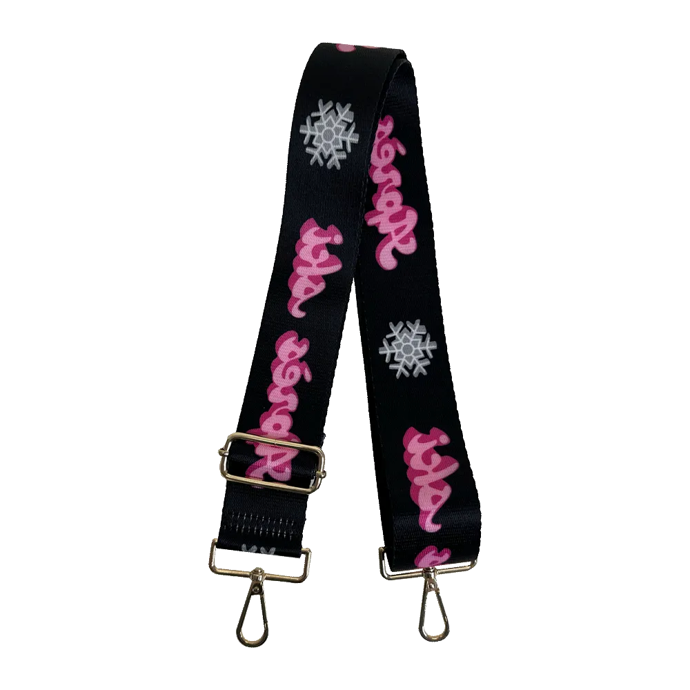 Ski Bunny Interchangeable Printed Bag Straps