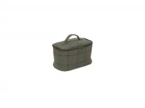 SMALL GREEN TWEED COOLER BAG