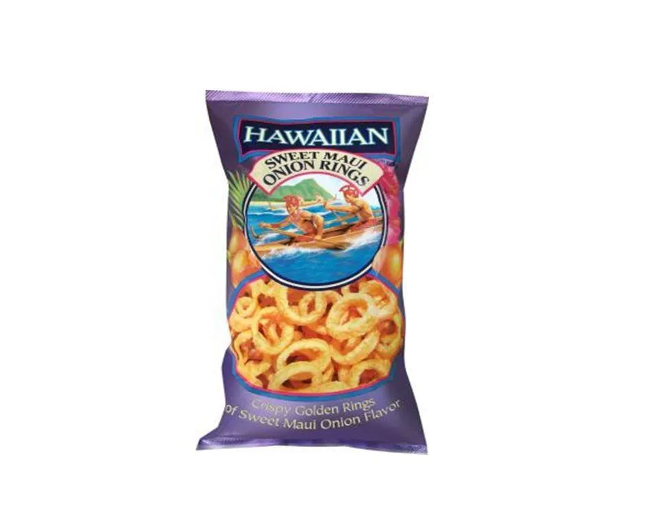 Snyders of Berlin Hawaiian Sweet Maui Onion Rings 4 oz. Bag