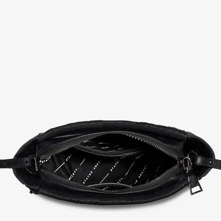 Status Anxiety The Ascendants Bag in Black Pebble