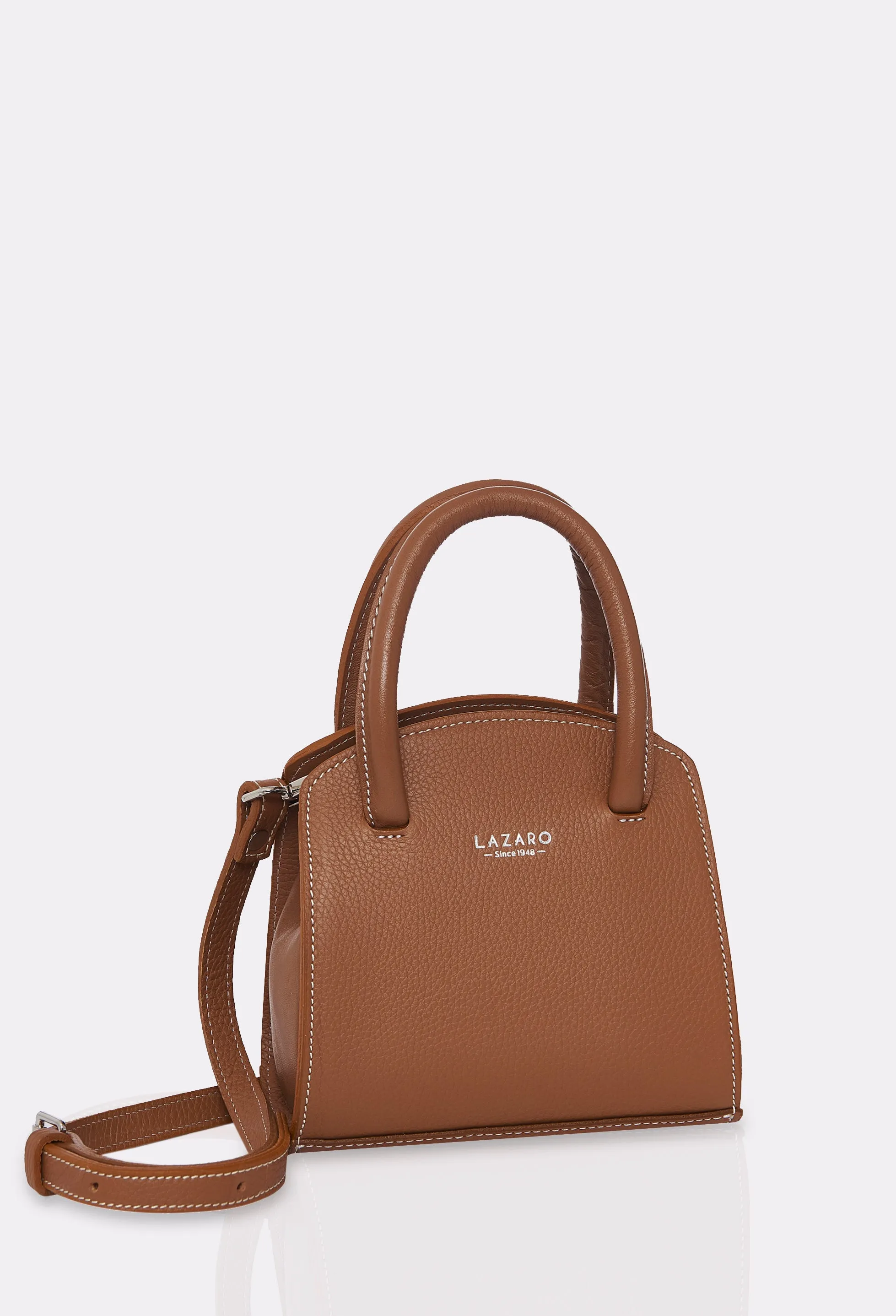 Tan Leather Mini Bag Margot