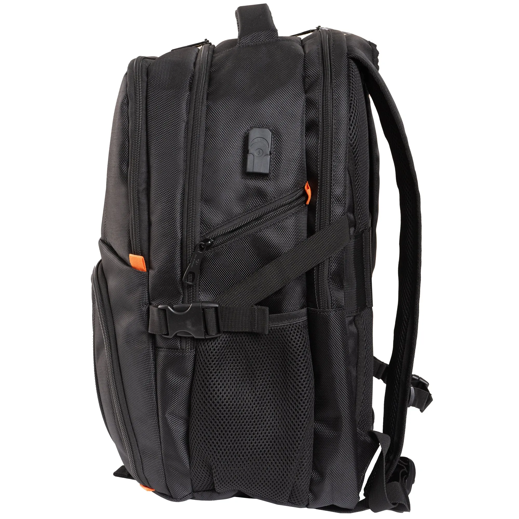 The Mason | 19-Inch 1680D Workbook Backpack with USB Port