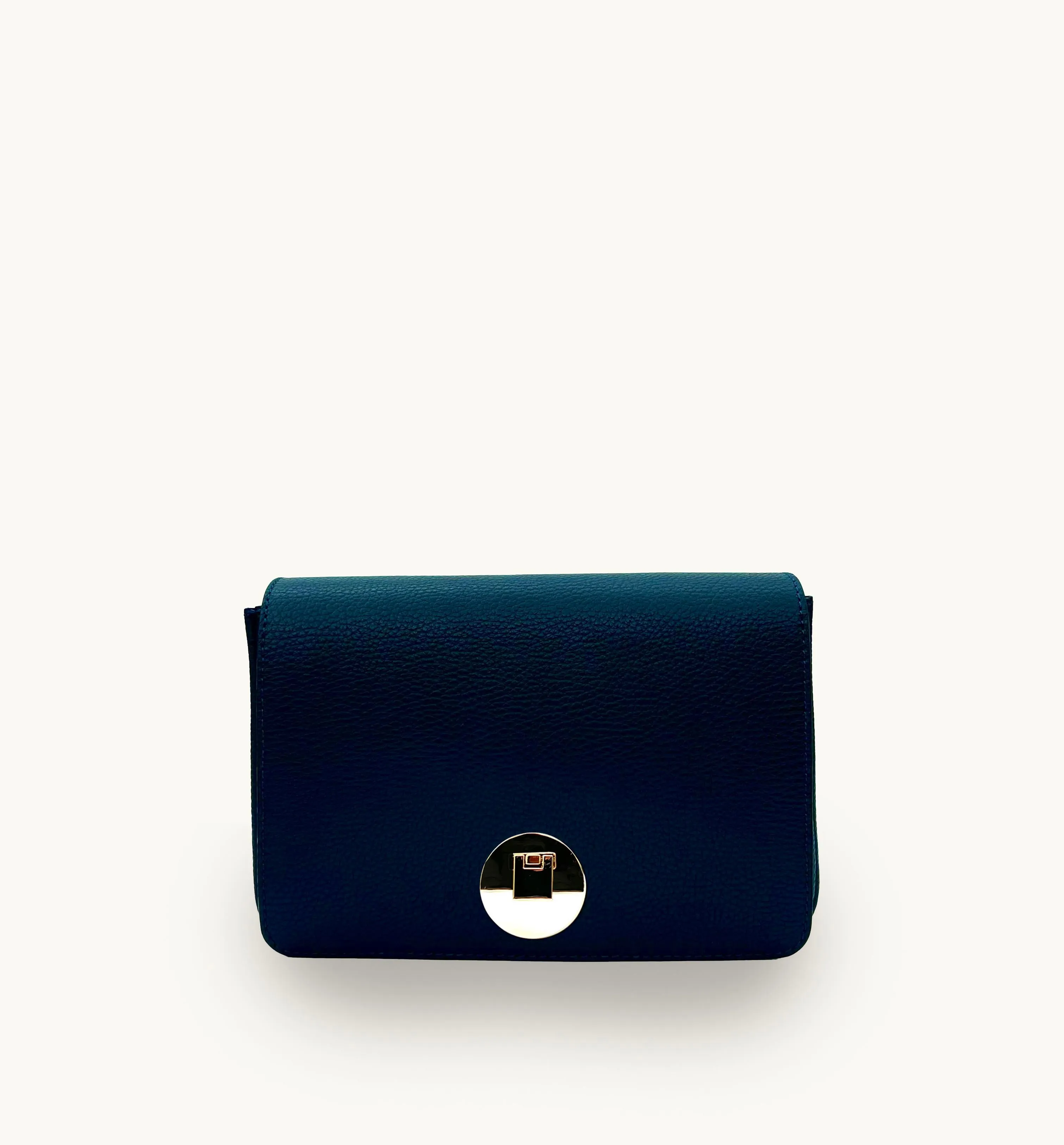 The Newbury Maxi Navy Leather Bag