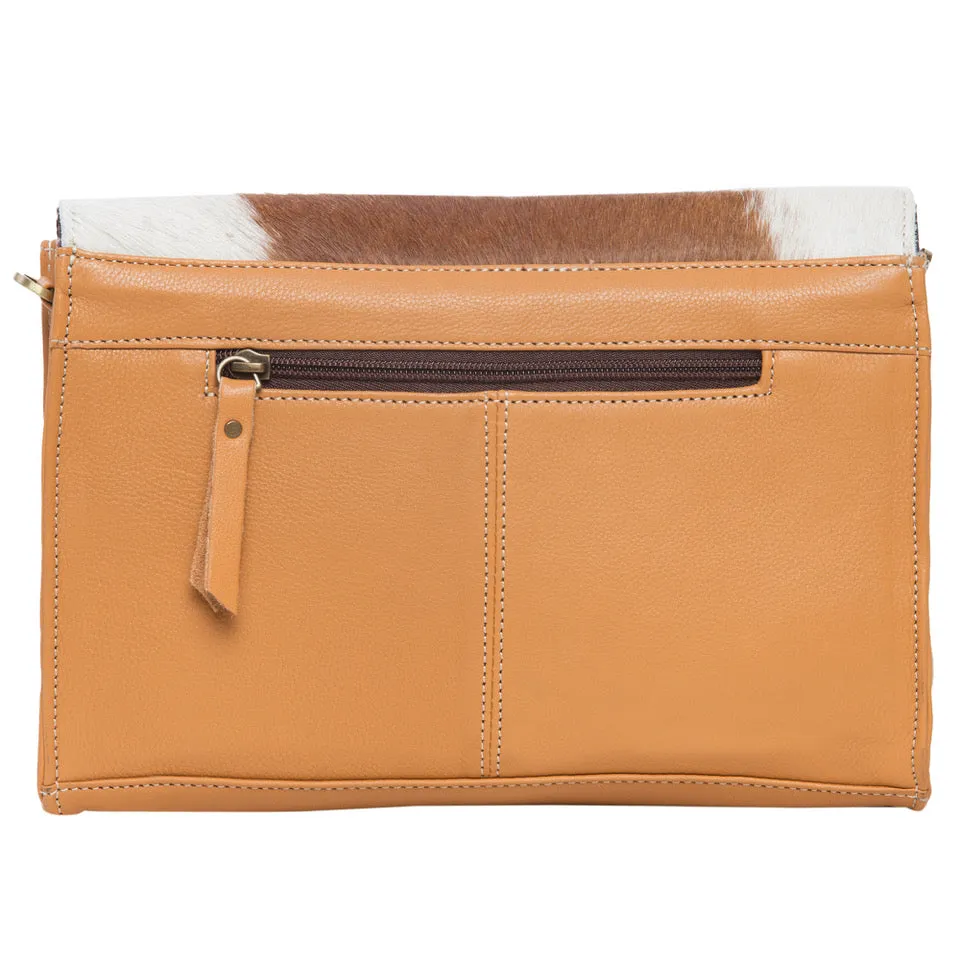 Tooling Leather Rectangular Flap Bag | Valencia