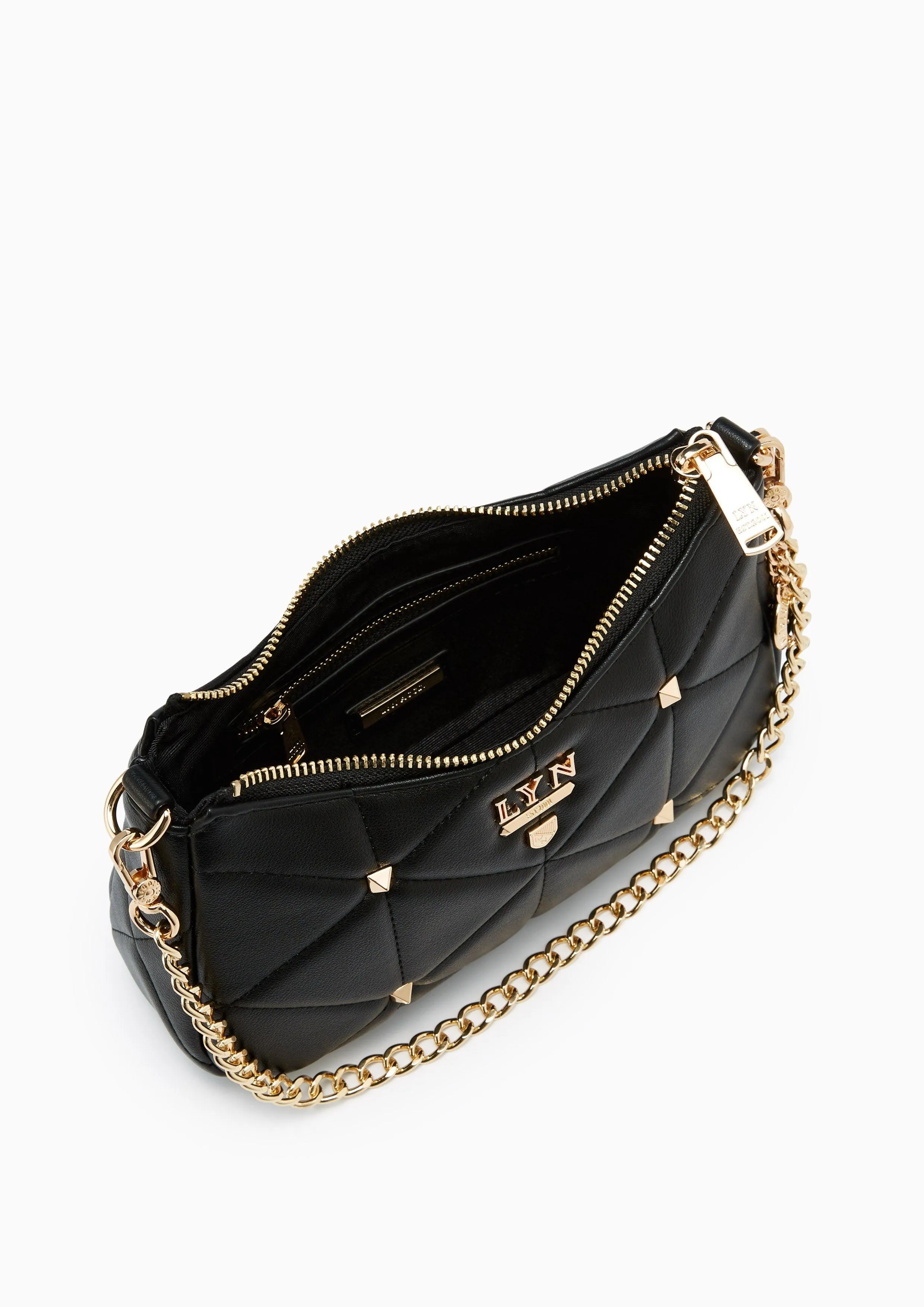 Tricia Shoulder Amused Shoulder Bag Black