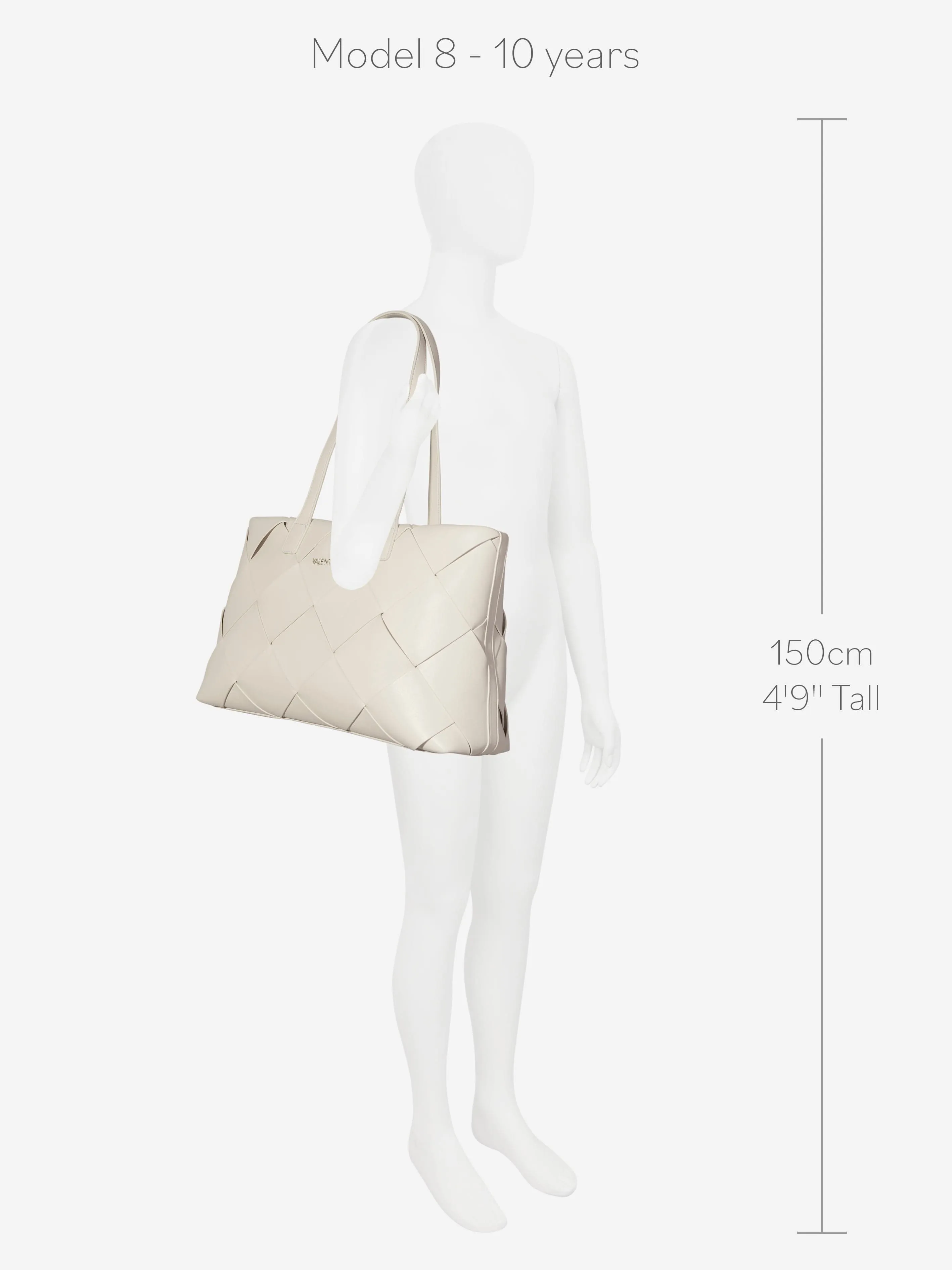 Valentino Girls Ibiza Tote Bag in Ivory