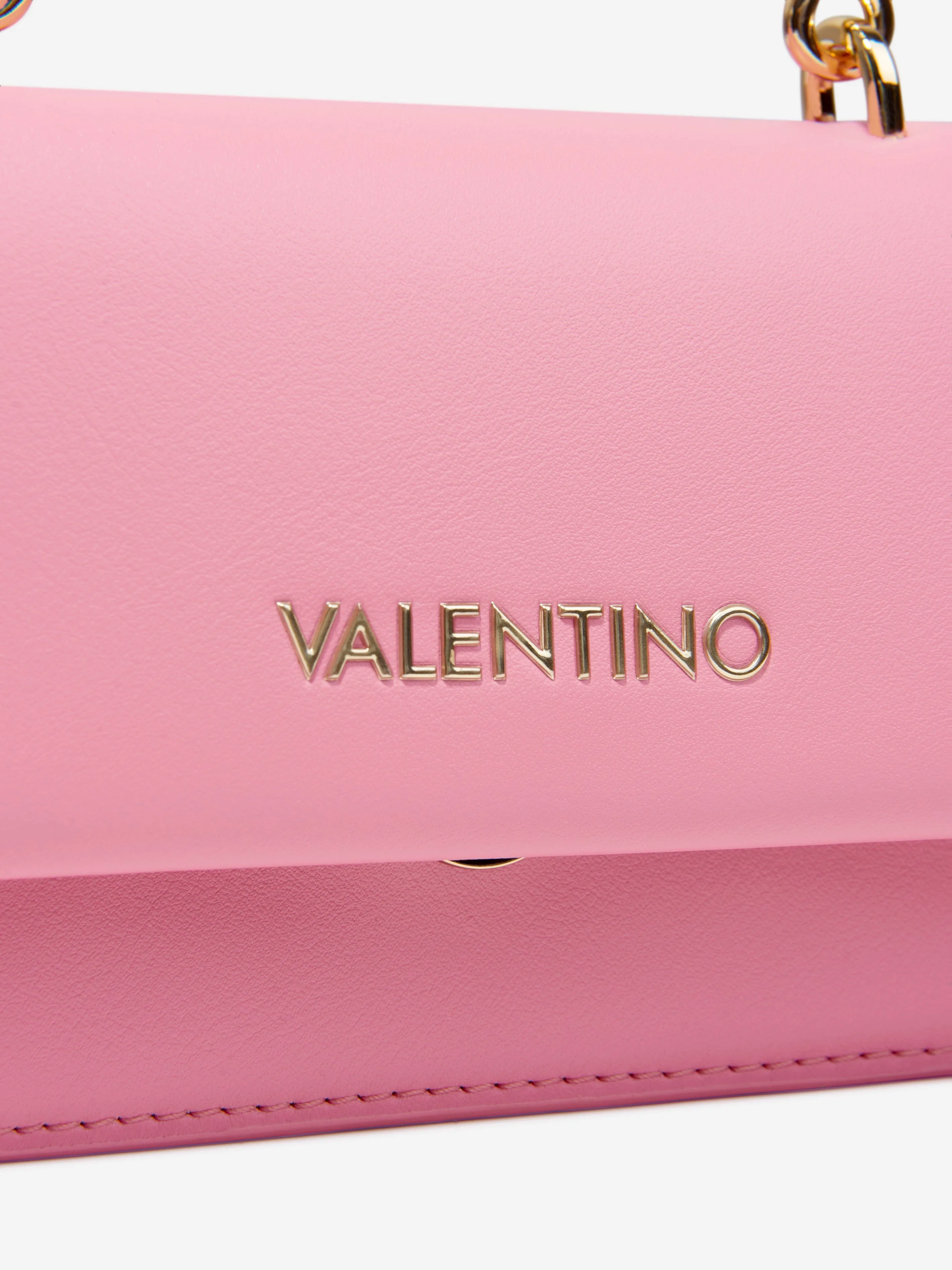 Valentino Girls Sand Satchel Bag in Pink