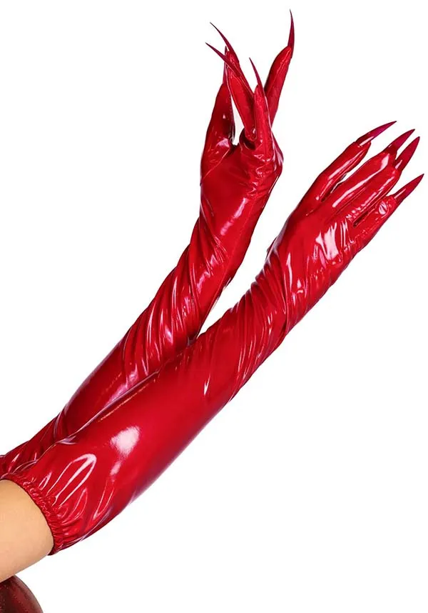 Vinyl Claw [Red] | GLOVES*