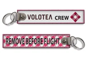 Volotea Remove Before Flight Keyring