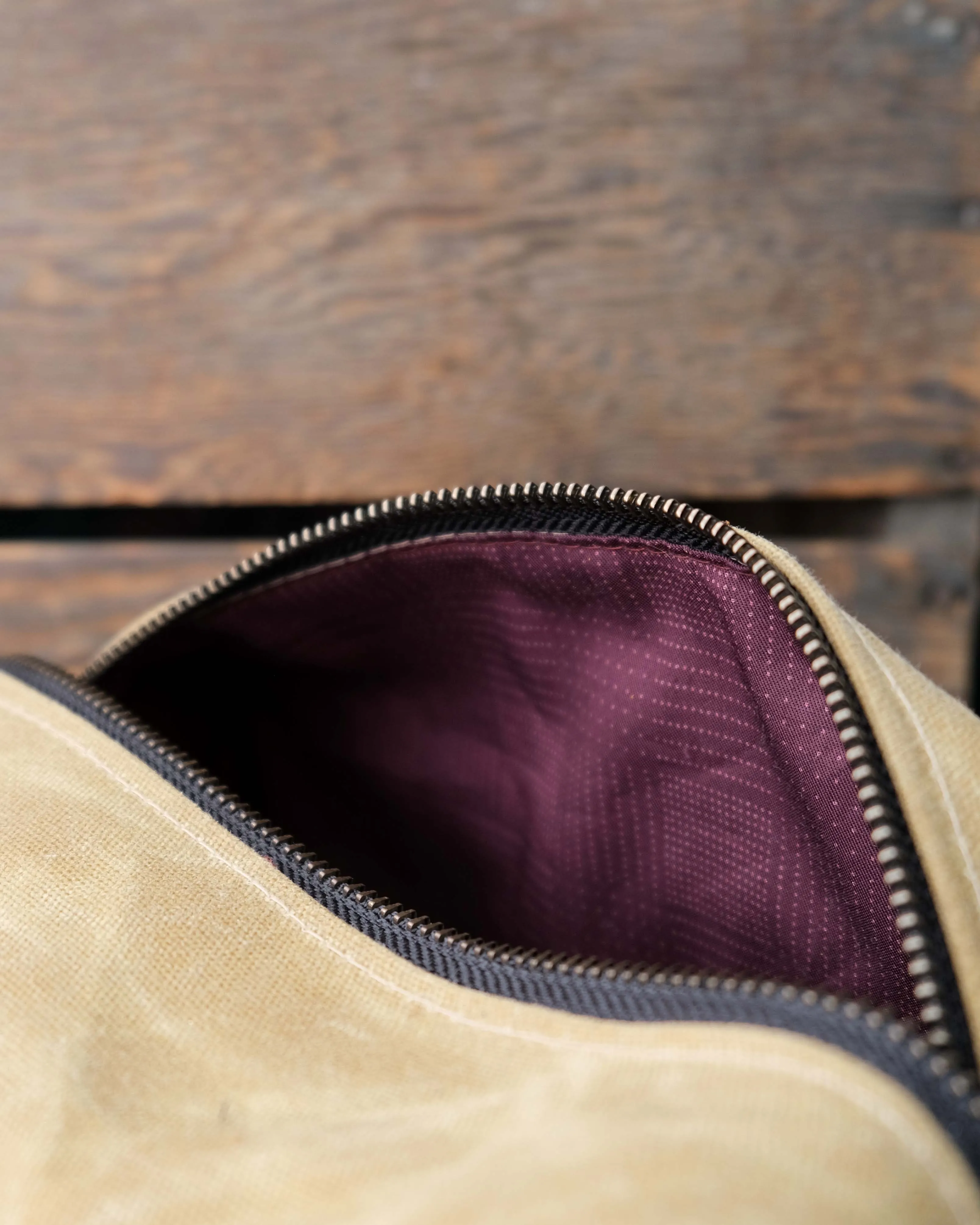 Waxed Canvas Dopp Kit: Multiple Options