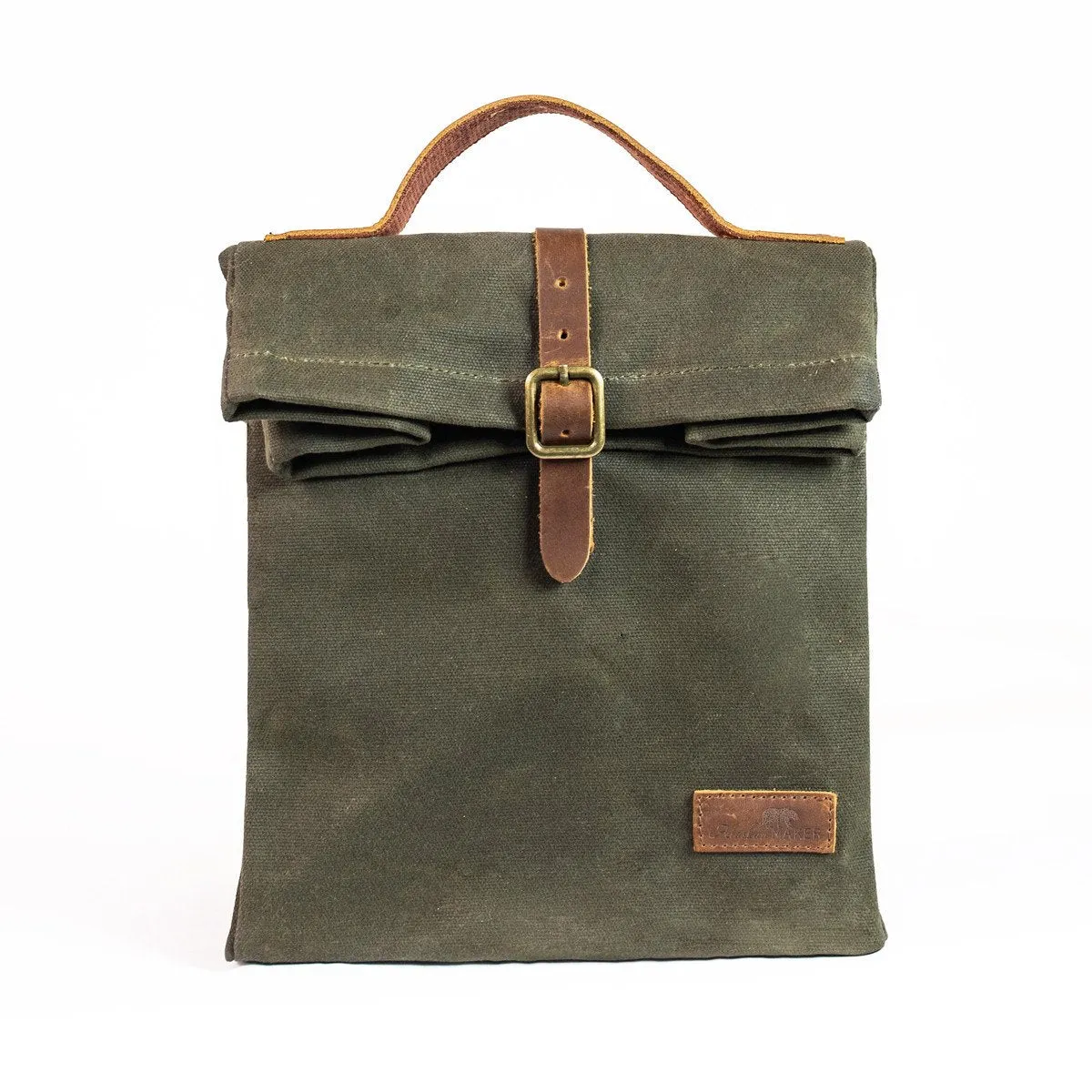 Waxed Canvas Lunch Bag