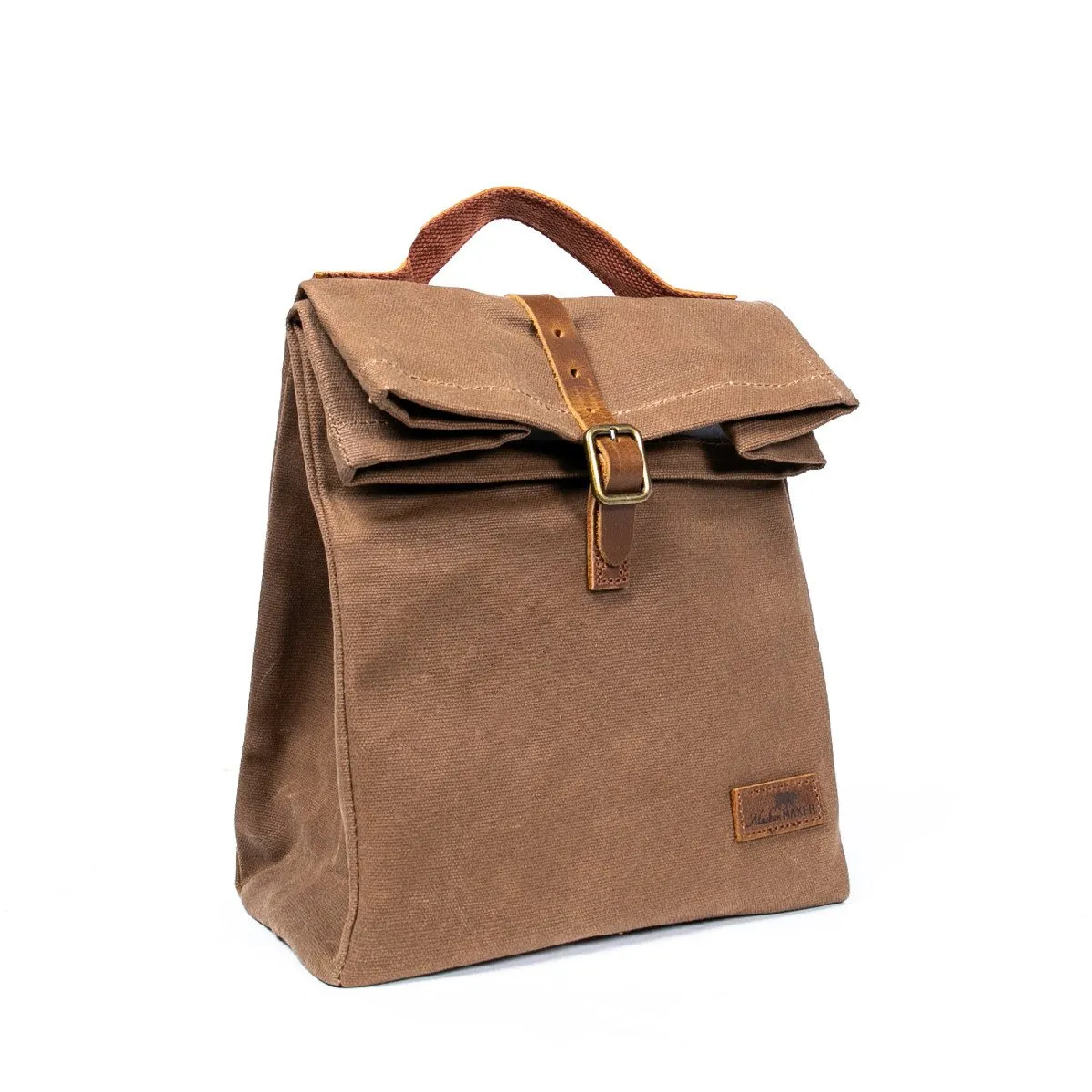 Waxed Canvas Lunch Bag